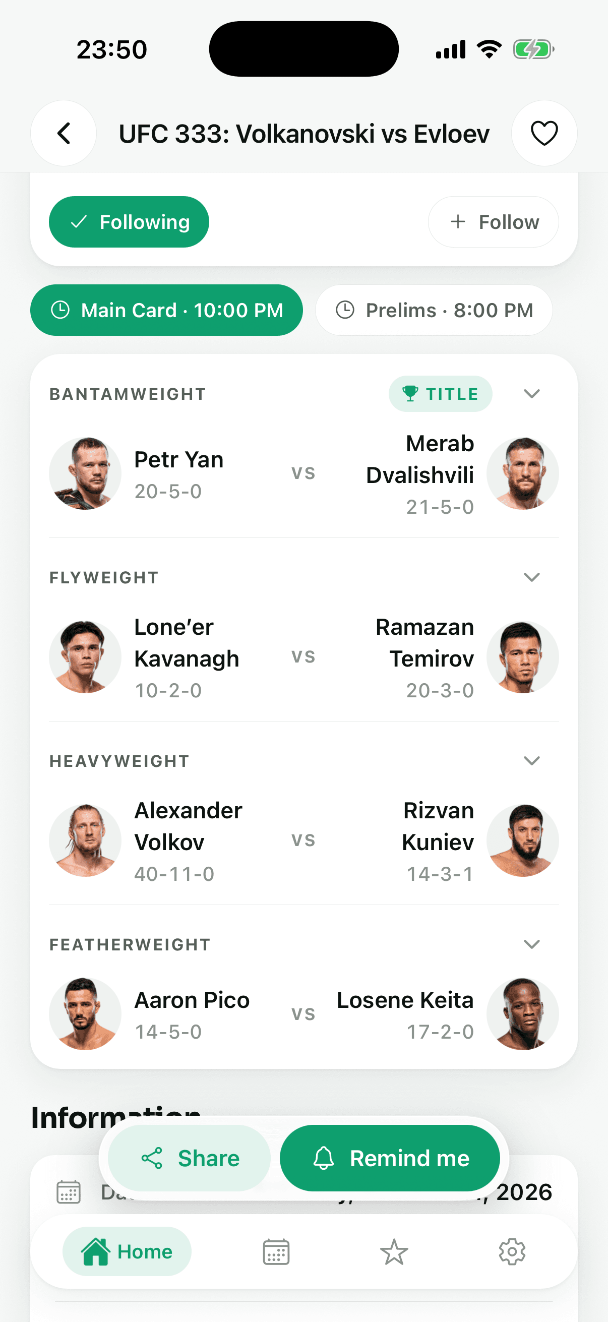 SportsBell screenshot 5