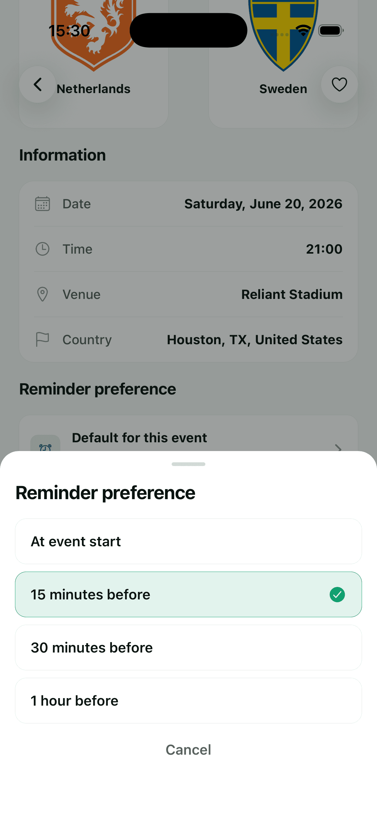 SportsBell screenshot 3
