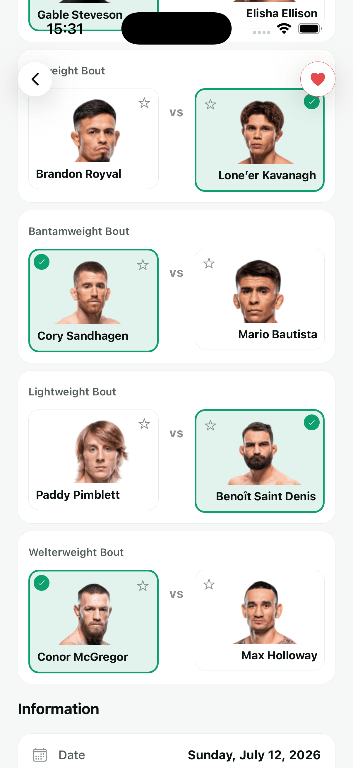SportsBell screenshot 8