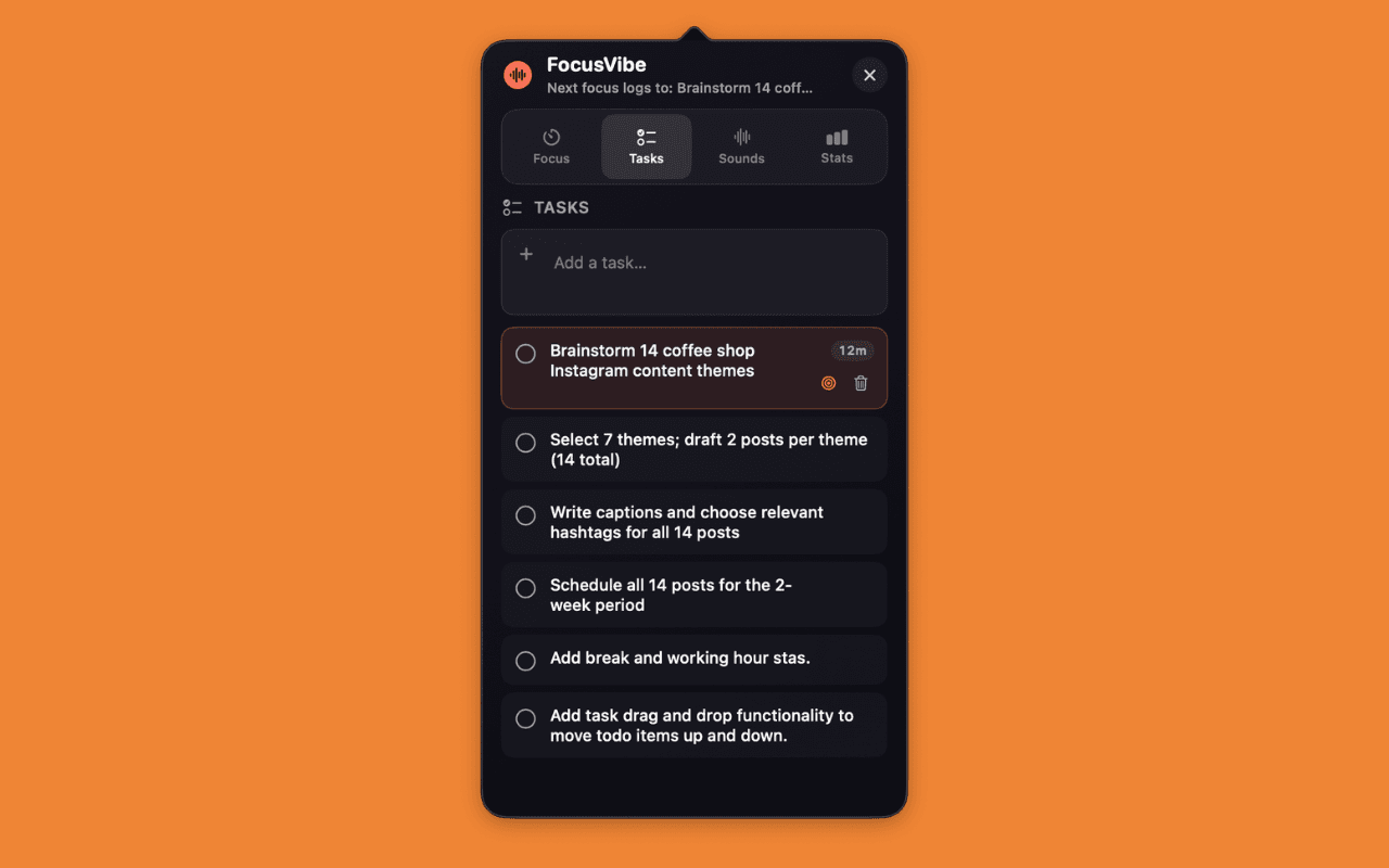 FocusVibe screenshot 3